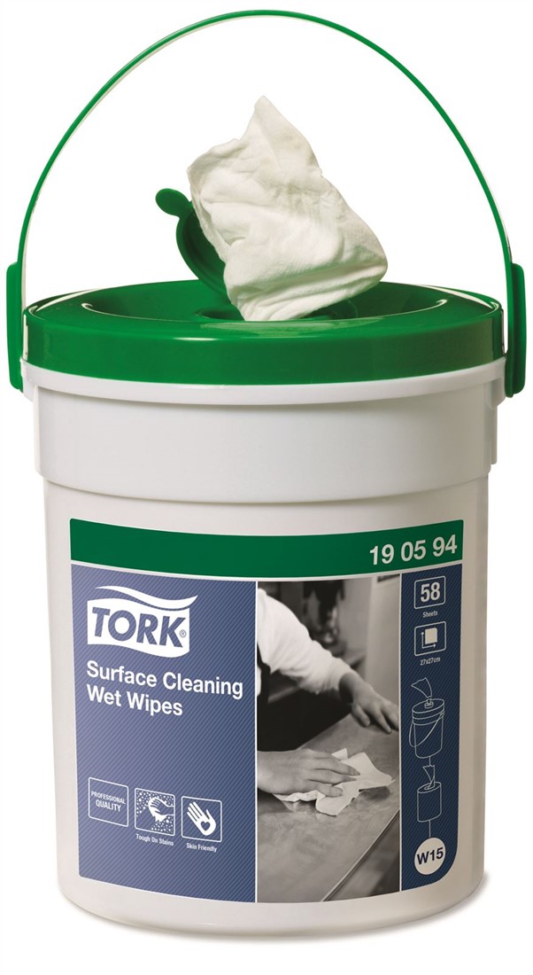 Tork Surface Cleaning Wet Wipes (190594) Gejoma: Uw Groothandel In ...