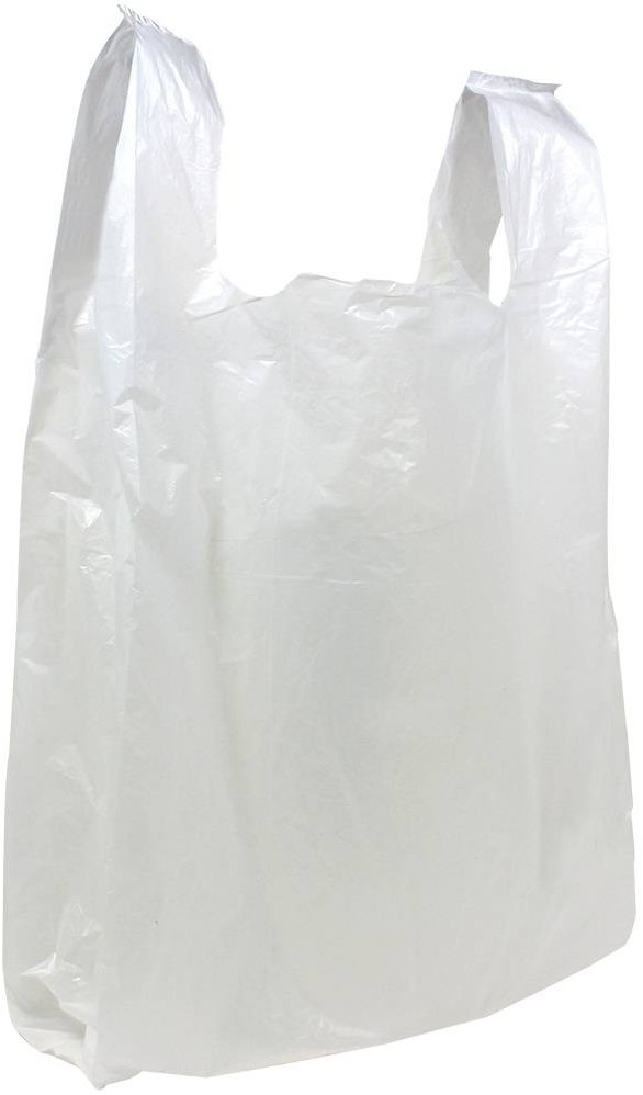 Kelder Bij elkaar passen Keizer Plastic Hemd Draagtassen Wit, 27/6 x 48 cm 2000 stuks Gejoma: Uw groothandel  in schoonmaakartikelen